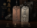 Marshal Yin “No Taboos” Taoist Protection Brass Amulet Pendant