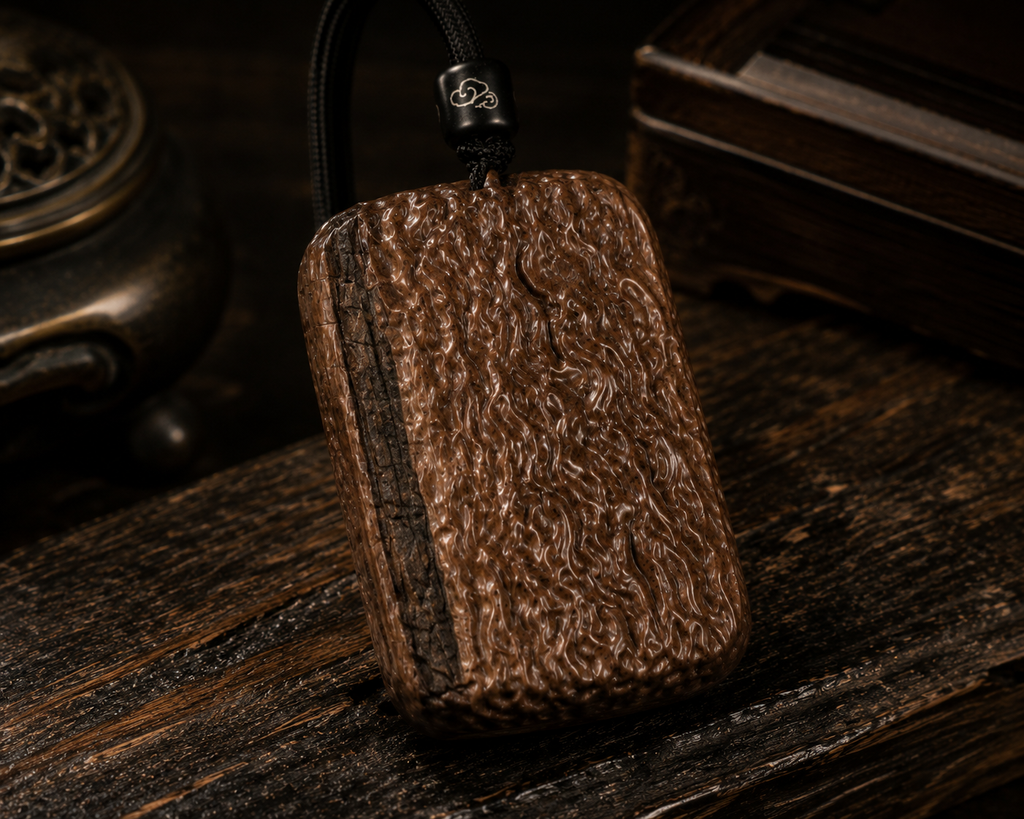 Thunder-Struck Wood Worry-Free Pendant