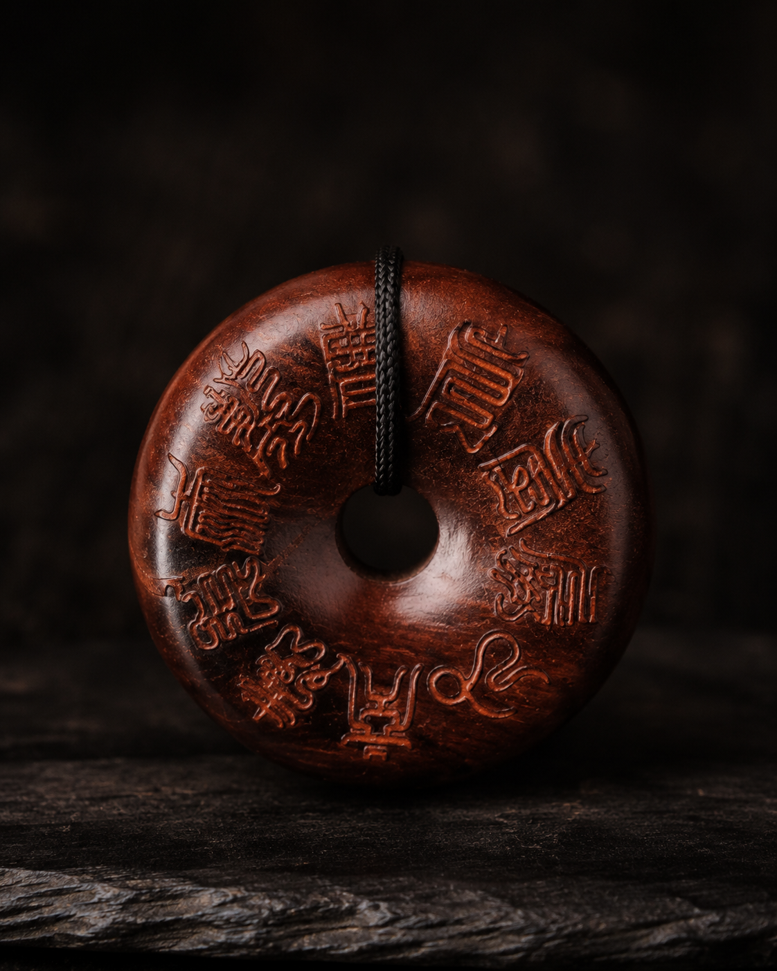 Five Sacred Mountains and Heavenly Cross Pendant