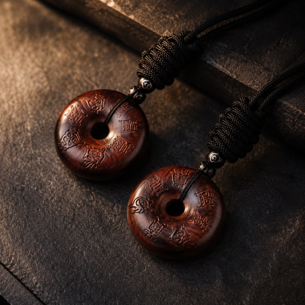 Five Sacred Mountains and Heavenly Cross Pendant