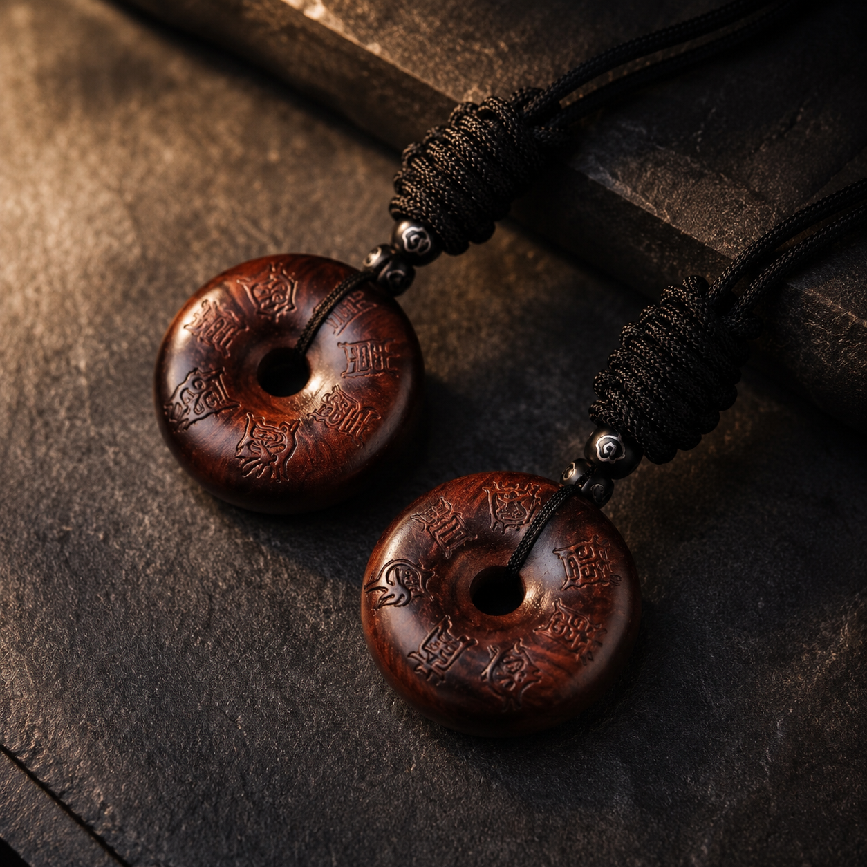 Five Sacred Mountains and Heavenly Cross Pendant