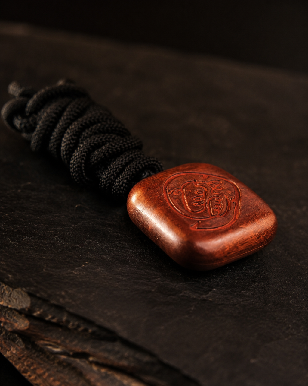 Golden Light and North Dipper Small Square Pendants