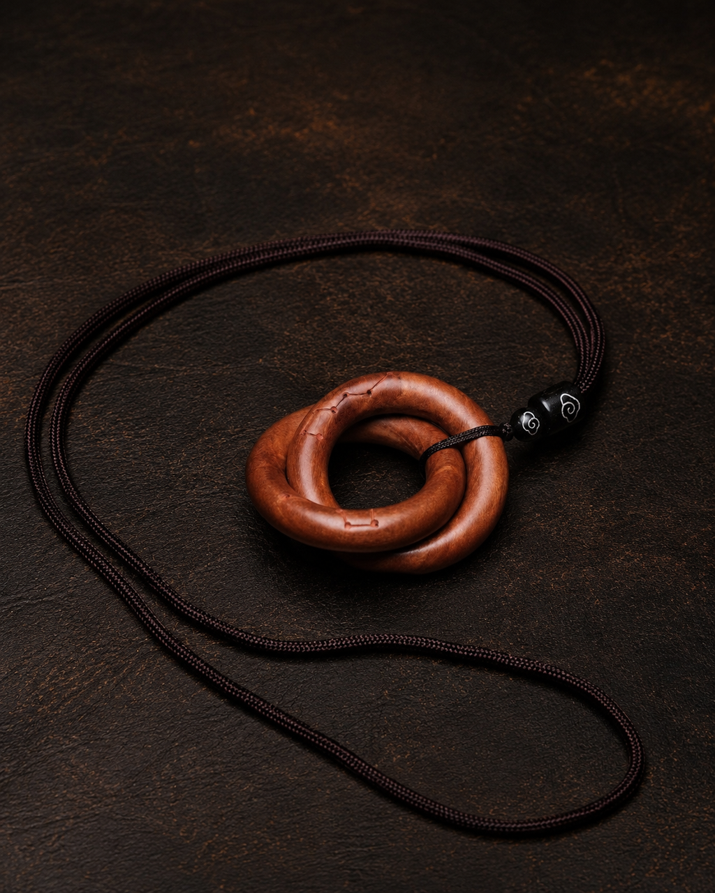 South and North Dipper Qian Kun Ring Pendant
