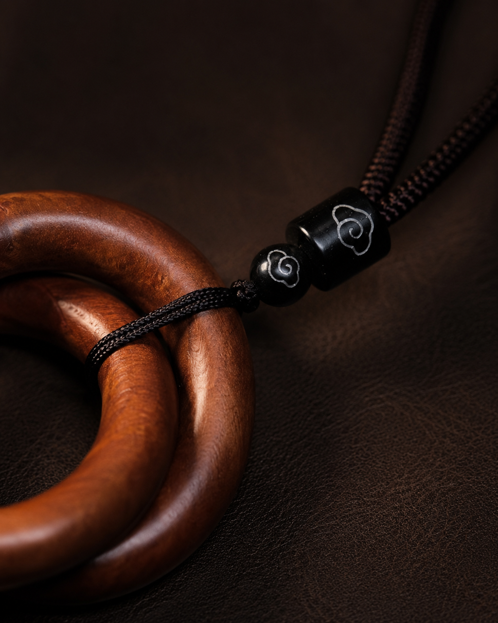 South and North Dipper Qian Kun Ring Pendant